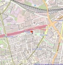 gepflegtes 11 Parteienhaus in ideal zentral vermietbarer Lage von Essen inkl. Balkon, Garten, Solar - Lageplan