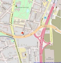 beheizbare Lagerfläche, Archiv im UG zentral in Duisburg - Lageplan