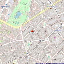 Über den Dächern nähe Isenbergplatz - Lageplan