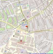 gepflegte 3-Zimmer-Wohnung direkt an der Uni Klinik Essen (UKE) - Lageplan