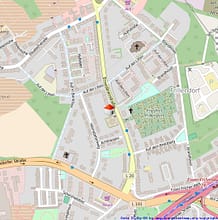 Charmantes Appartement mit Balkon und Stellplatz in Essen Frillendorf - Lageplan