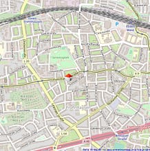 Vermietete Dachgeschoss-Wohnung mit großem Balkon - beliebte Lage in Frohnhausen - Lageplan