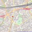 Kernsanierte Hofwohnung, große Terrasse, WE9 EG rechts // Bismarckhaus - Lageplan