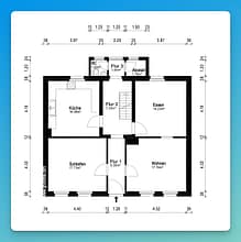 Anlage mit Zukunft | ruhiges MFH mit enormen Potenzial - Grundriss EG