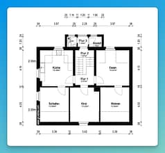 Anlage mit Zukunft | ruhiges MFH mit enormen Potenzial - Grundriss DG