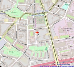 Helle 2-Zimmer-Wohnung in ruhiger Lage in Frohnhausen - Lageplan