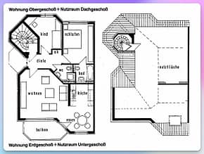 Schönebecks Geheimtipp: Maisonette mit eigenem Reich im Grünen - Grundriss