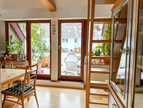 Über den Dächern nähe Isenbergplatz - Wohnzimmer