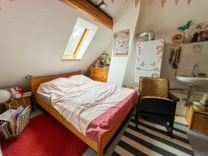 Über den Dächern nähe Isenbergplatz - Schlafzimmer