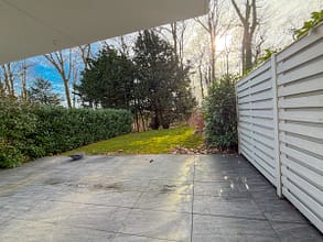 Terrassenwohnung mit Garten – Ihr Rückzugsort in Bredeney - Terrasse und Garten