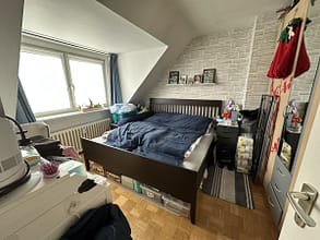 Dachgeschoss Idylle mit drei Zimmern - Schlafzimmer