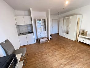 Charmantes Appartement mit Balkon und Stellplatz in Essen Frillendorf - Schlaf und Wohnraum