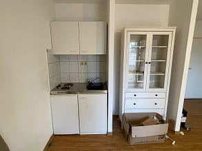 Charmantes Appartement mit Balkon und Stellplatz in Essen Frillendorf - Küchenbereich