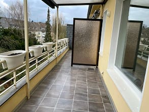 schöne Altbau Wohnung mit 3 luftigen Zimmer im Essener Süden und großem Balkon - Balkon