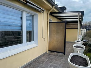 schöne Altbau Wohnung mit 3 luftigen Zimmer im Essener Süden und großem Balkon - Balkon
