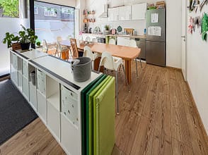 Mehr als nur Gewerbe – mit Garten und vielseitigem Potenzial in Essen-Frohnhausen - Küchenbereich