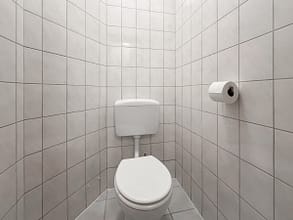 Mehr als nur Gewerbe – mit Garten und vielseitigem Potenzial in Essen-Frohnhausen - WC w. Ansicht