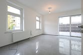 Kernsanierte Hofwohnung über 2 Ebeneren - große Terrasse, WE10 EG links // Bismarckhaus - Wohnbereich
