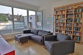 Vermietete Dachgeschoss-Wohnung mit großem Balkon - beliebte Lage in Frohnhausen - Wohnzimmer