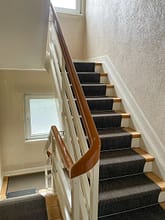 schöne Altbau Wohnung mit 3 luftigen Zimmer im Essener Süden und großem Balkon - Treppenhaus