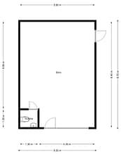 Flexible Bürofläche mit Potenzial – ideal für ruhige Dienstleistungen & Beratung - Grundriss