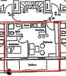 2-Zimmer-Appartment in gepflegter Anlage - Grundriss Wohnung